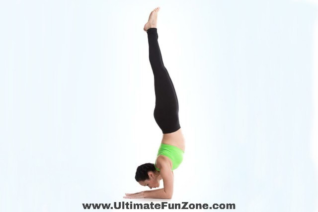 Yoga Pose: Pincha Mayurasana - ULTIMATE FUN ZONE